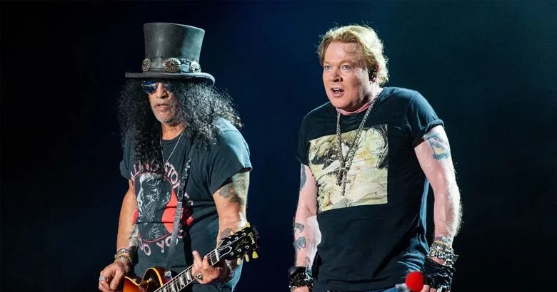 Slash y Axl Rose, ¡en el estudio!